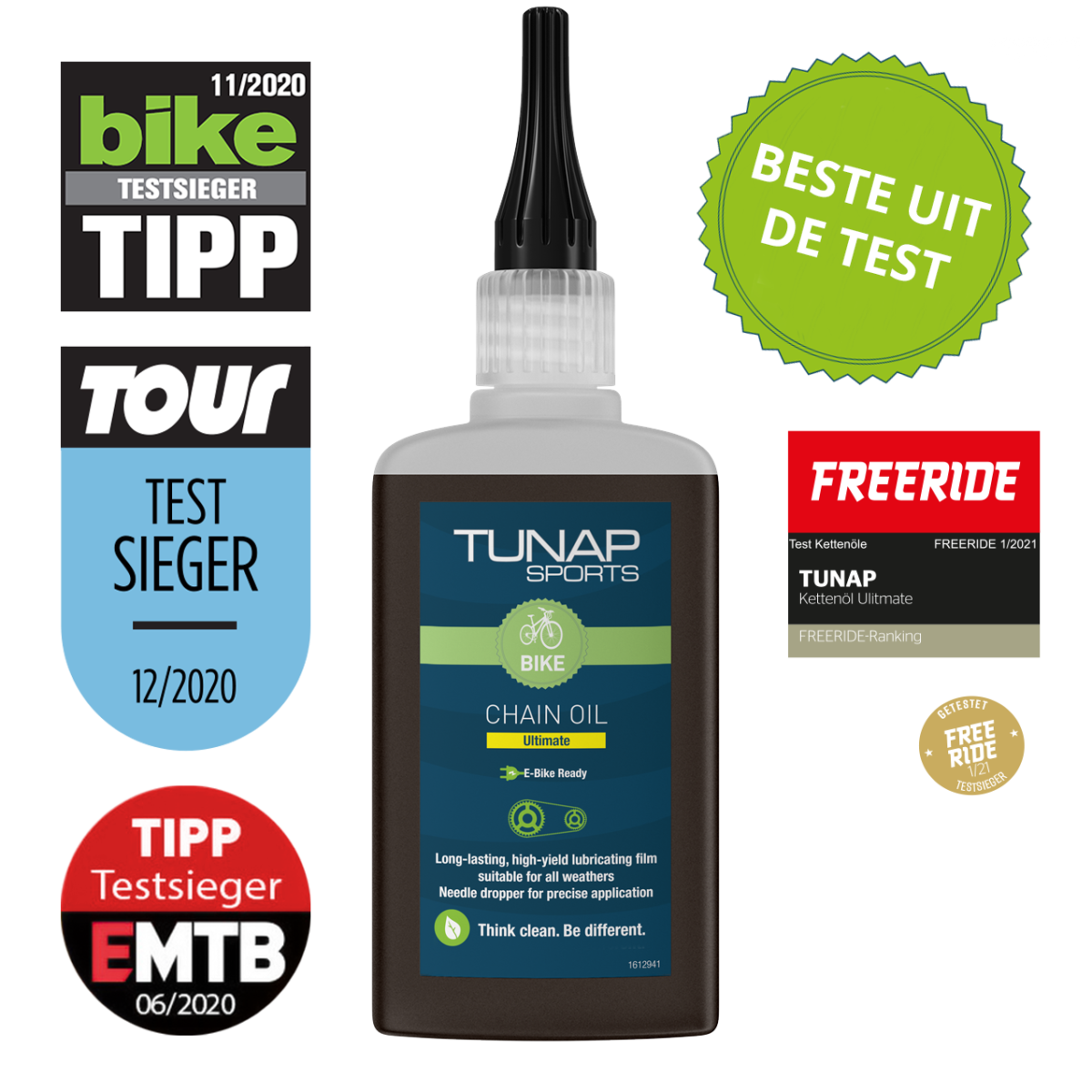 Product Picture - Chain Oil Ultimate (with quality labels)