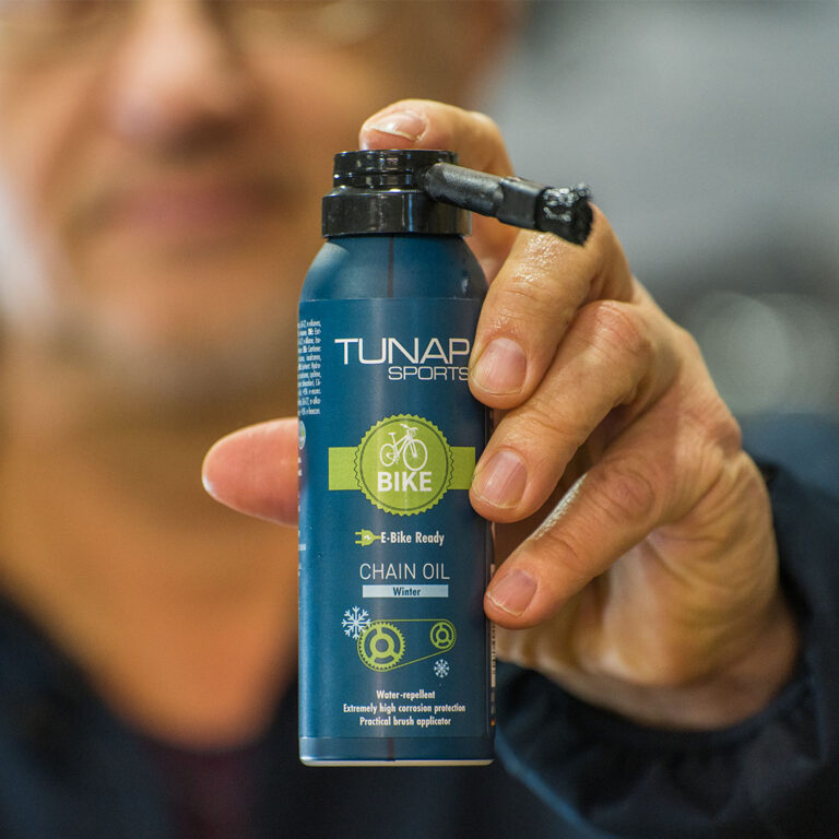 TUNAP Sports - Chain Oil toepassingsfoto